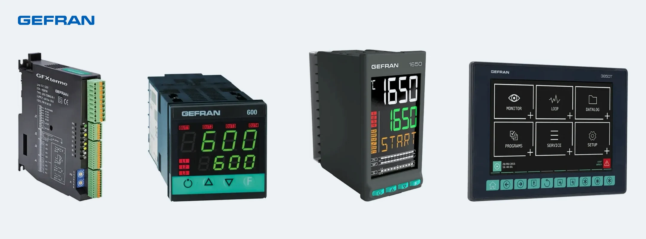 Linha Controladores | Indicadores - GEFRAN