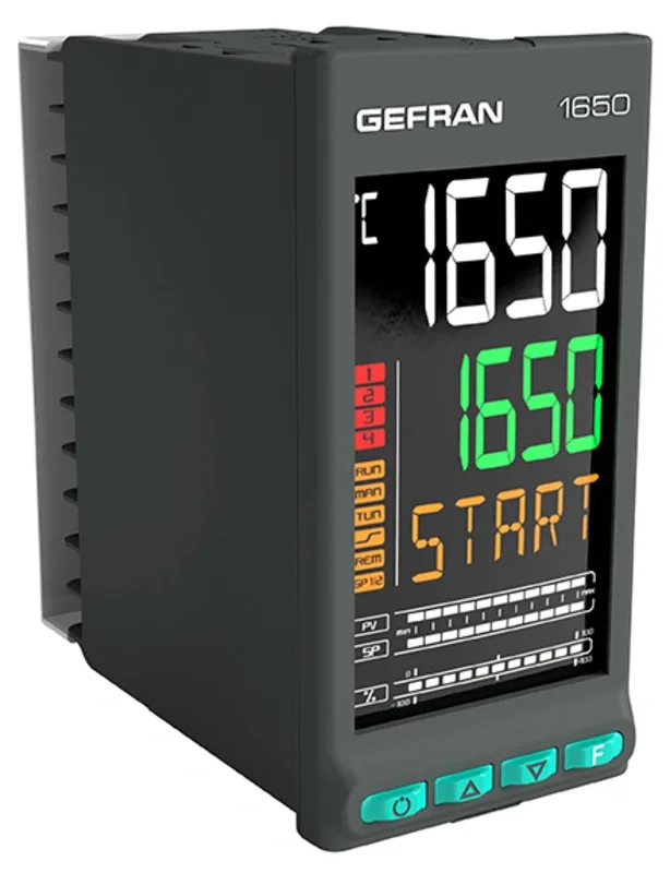 1650 – Controlador PID de circuito duplo, 1/8 DIN