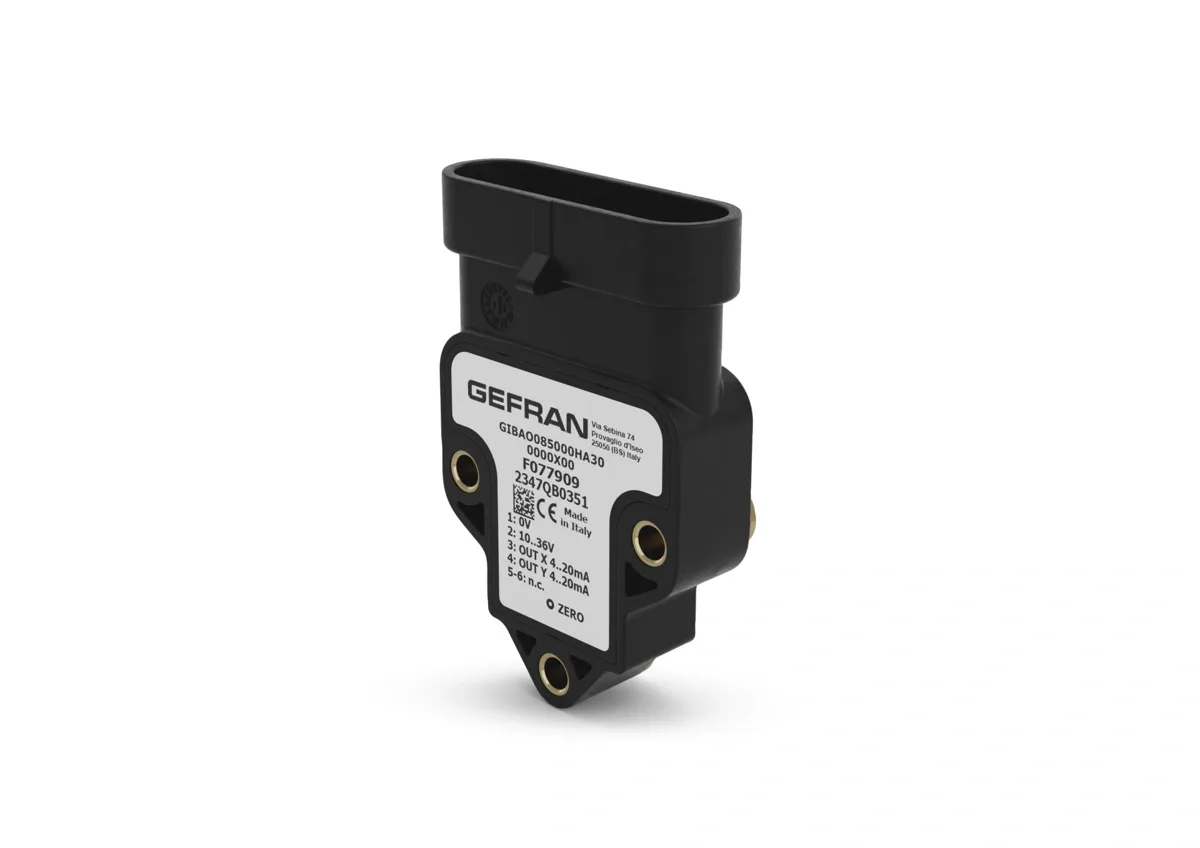 GIB – Sensor de inclinação básico, eixo simples ou duplo (XY/360°)