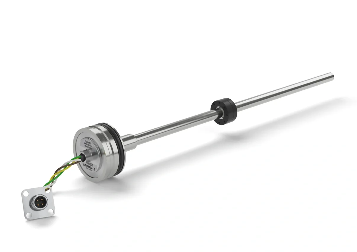 RK-5 – Magnetostritivo, haste flange, saída analógica