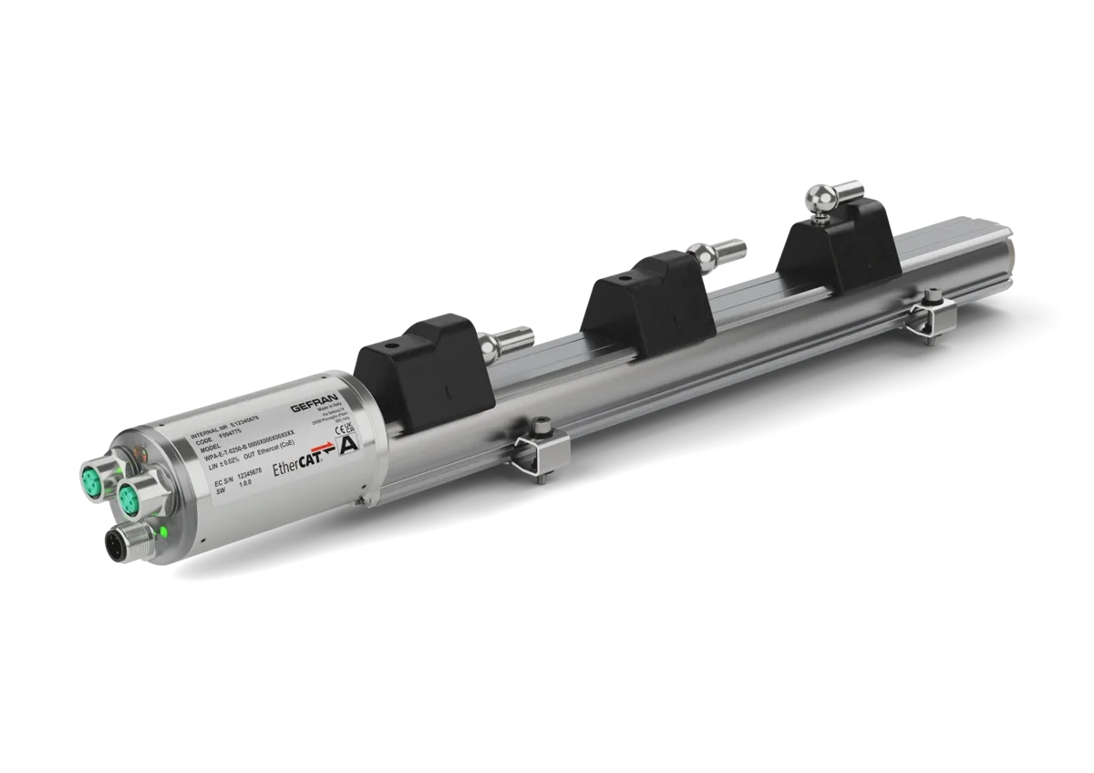 WPA-E – Magnetostritivo avançado, perfil de alumínio, saída Ethercat